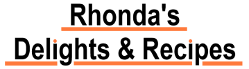 Rhonda's Delights and Recipes logo